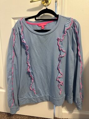 Lilly pulitzer sweatshirt euc
